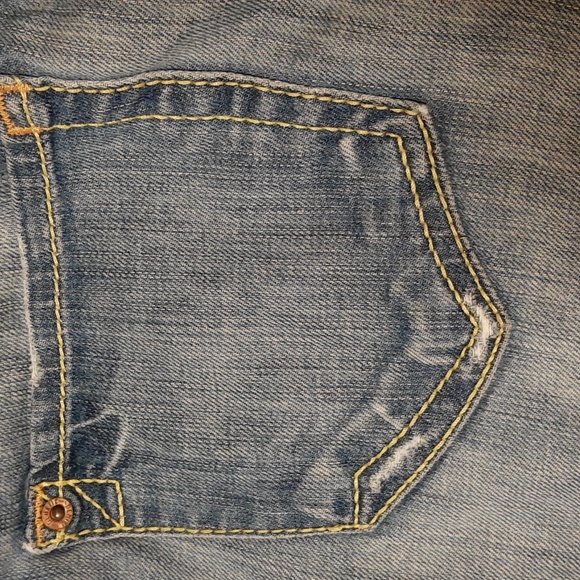 Genetic Denim Recessive Gene Skinny Slim Bootcut Jeans Size 32 - Picture 15 of 16